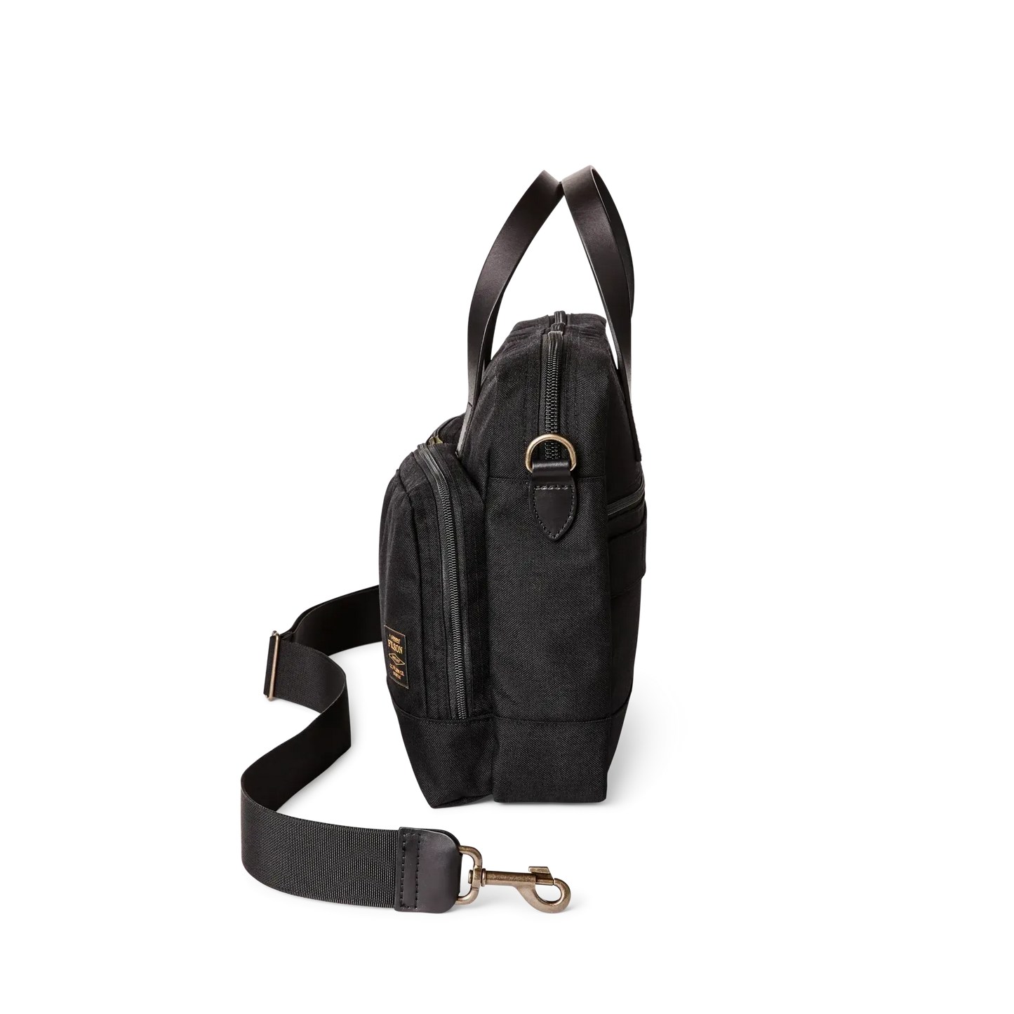 DRYDEN BRIEFCASE BLACK-TRAVEL ACCESSORIES-FILSON-JB Evans Fashions & Footwear