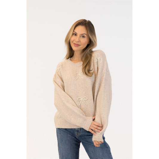 ECO CREWNECK PULLOVER-LADIES SWEATERS & KNITS-LYLA & LUXE-JB Evans Fashions & Footwear