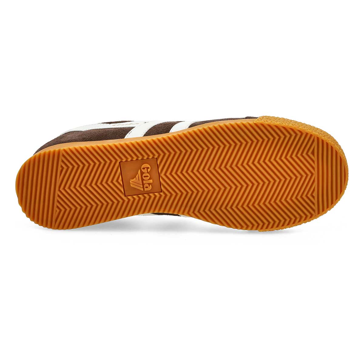 ELAN IN MOCHA WHITE-LADIES SNEAKERS-GOLA-JB Evans Fashions & Footwear