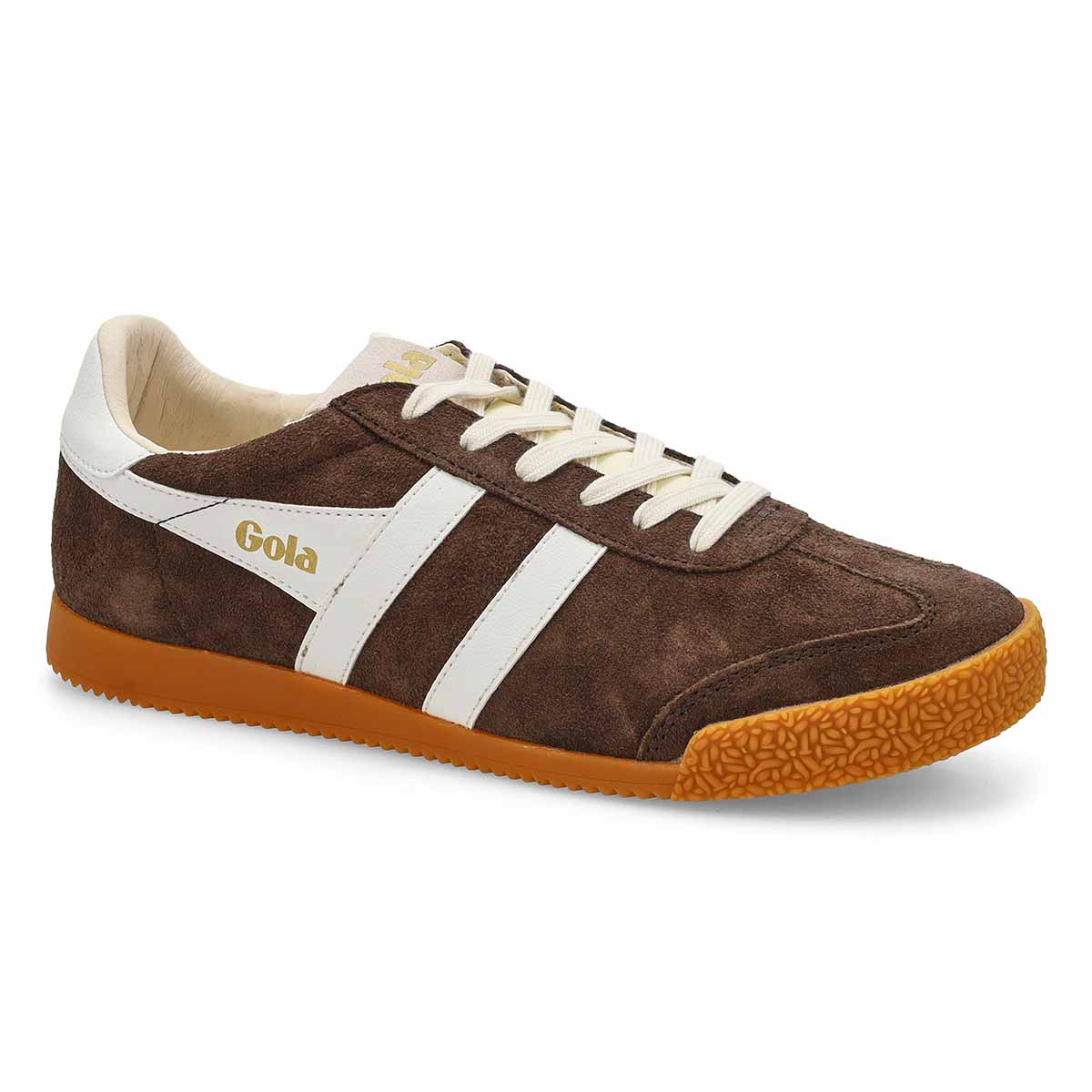 ELAN IN MOCHA WHITE-LADIES SNEAKERS-GOLA-JB Evans Fashions & Footwear