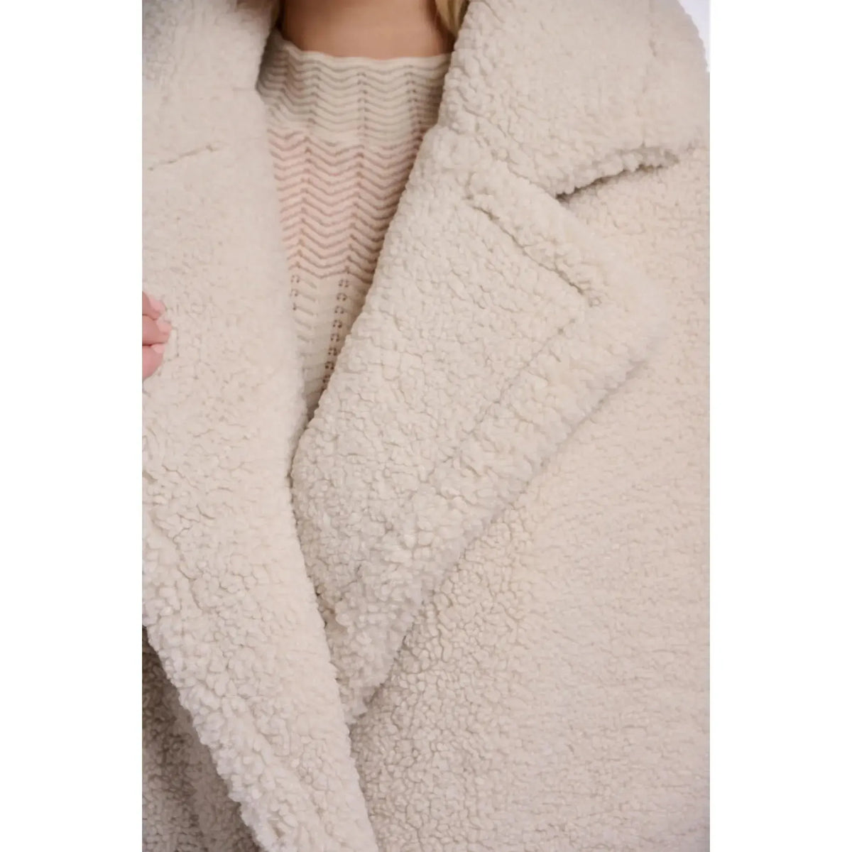 ELICIA TEDDY COAT-LADIES WINTER COATS & JACKETS-RINO & PELLE-JB Evans Fashions & Footwear