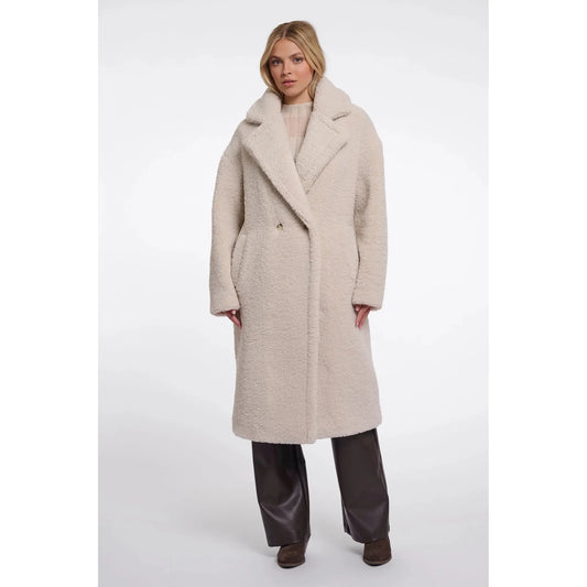 ELICIA TEDDY COAT-LADIES WINTER COATS & JACKETS-RINO & PELLE-JB Evans Fashions & Footwear