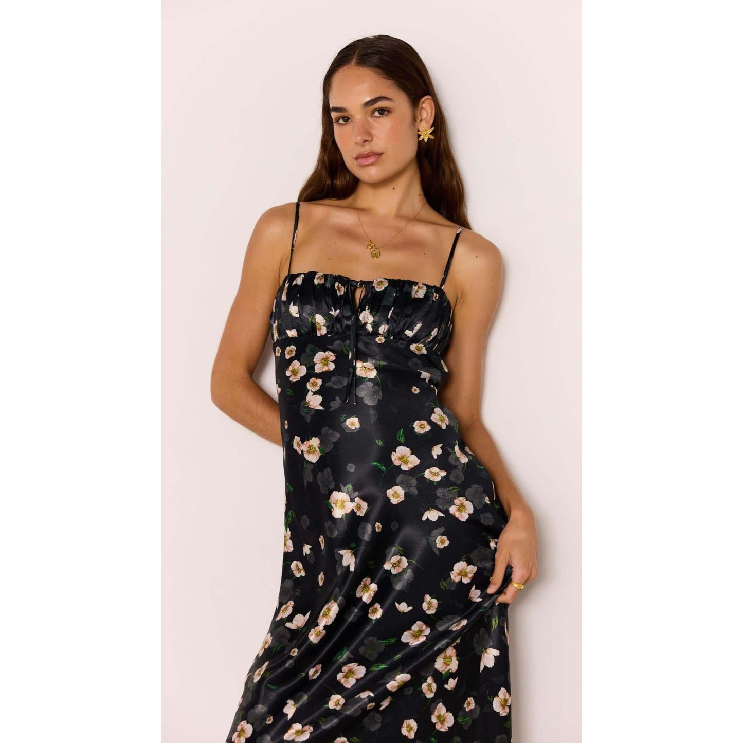 ELINOR BIAS MIDI DRESS-LADIES DRESSES & JUMPERS-MINK PINK-JB Evans Fashions & Footwear