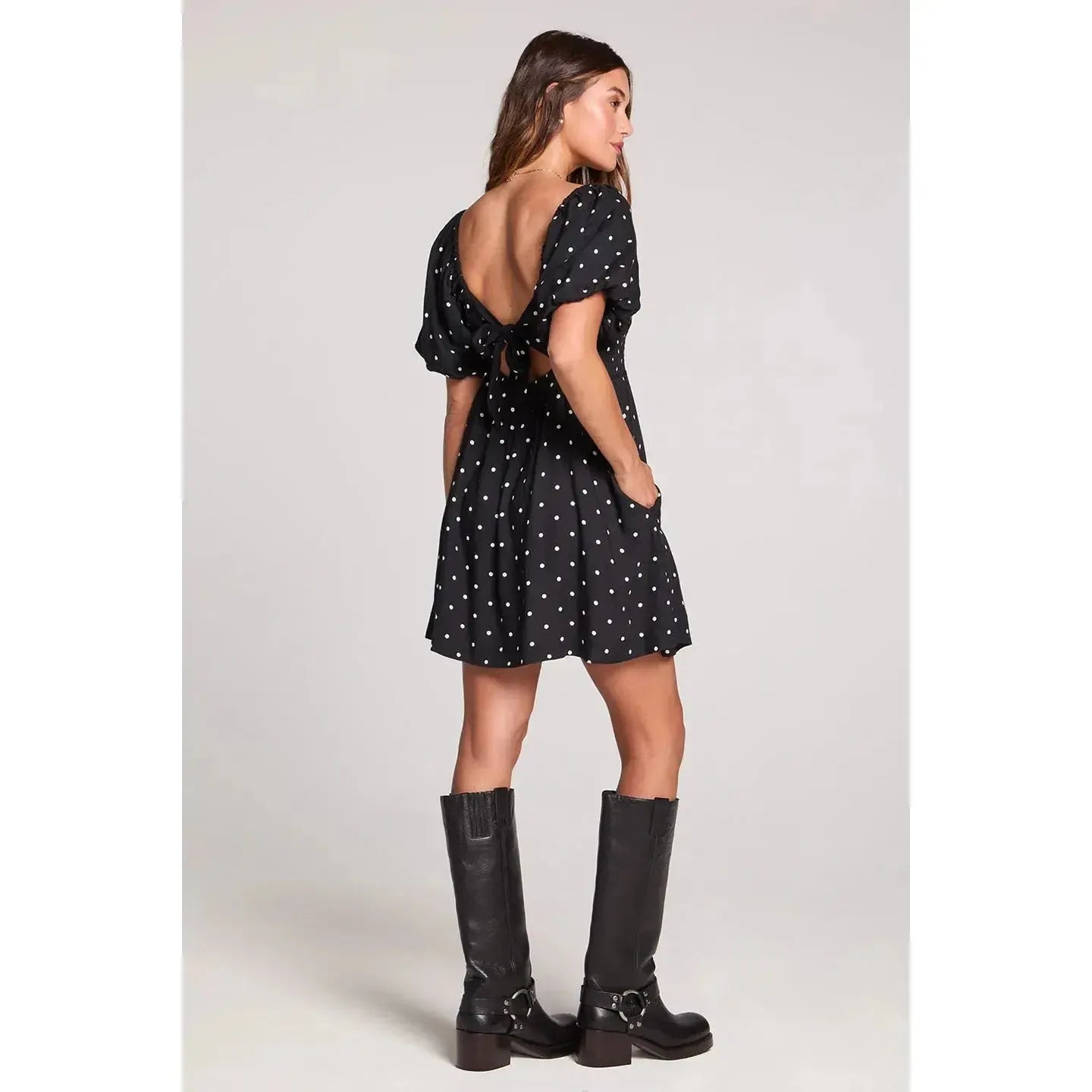 ELIO MINI DRESS-LADIES DRESSES & JUMPERS-SALTWATER-JB Evans Fashions & Footwear