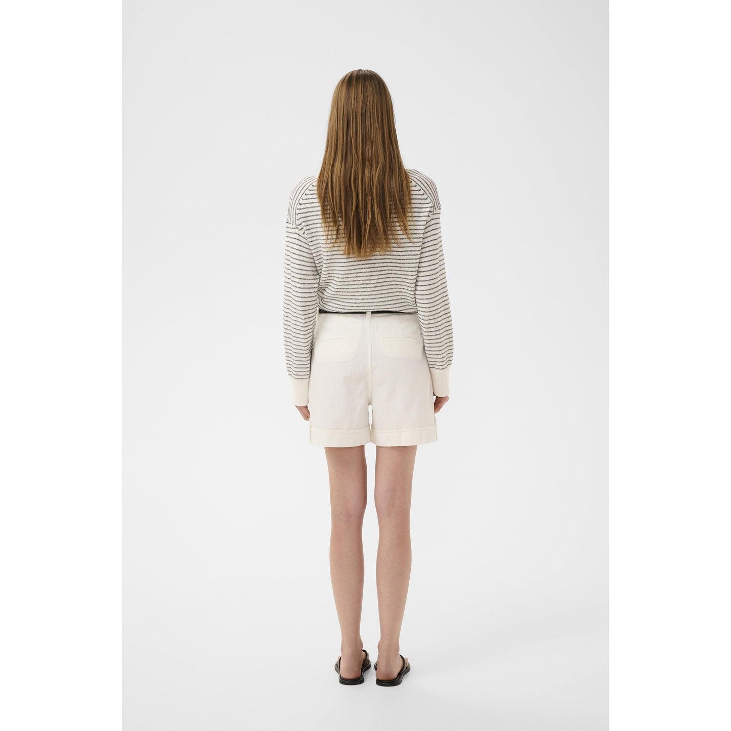 ELLY DENIM SHORT-LADIES SHORTS-INWEAR-JB Evans Fashions & Footwear