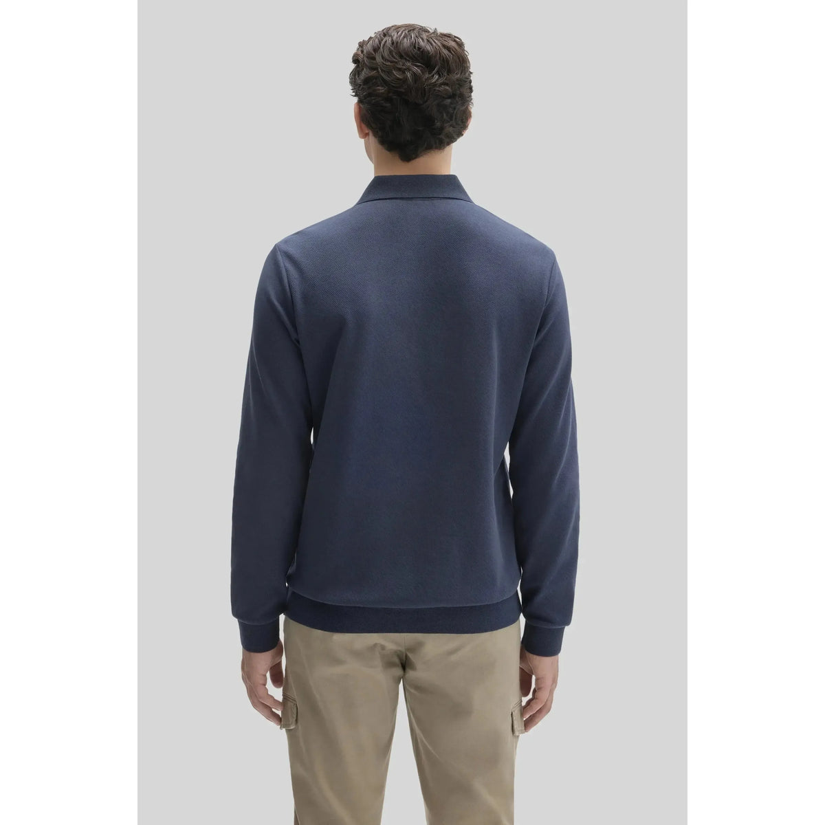 ELTON LS POLO OVERKNIT-MENS T-SHIRTS & POLO'S-ROBERT BARAKETT-JB Evans Fashions & Footwear
