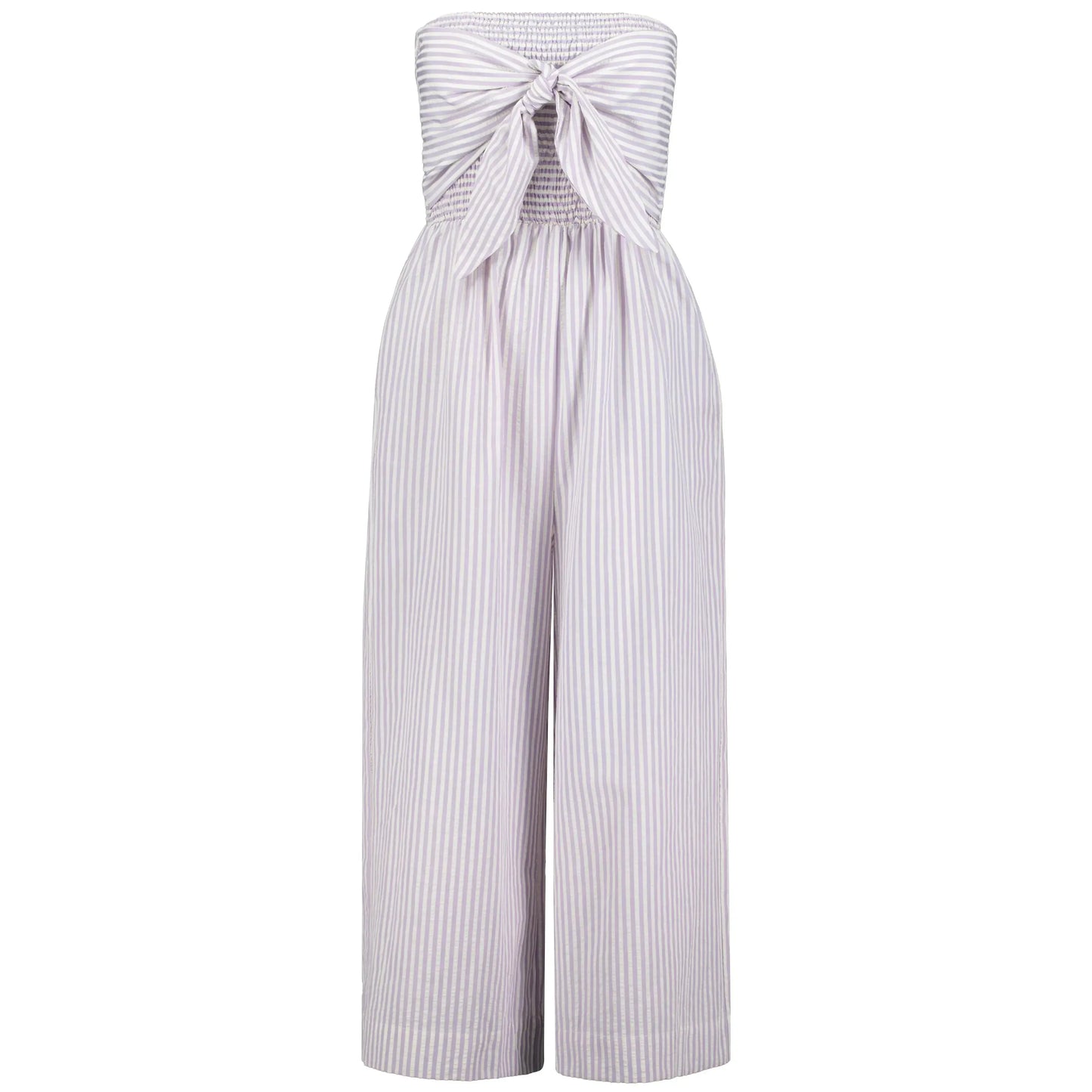 ELVA STRIPE JUMPSUIT-LADIES DRESSES & JUMPERS-BISHOP & YOUNG-JB Evans Fashions & Footwear