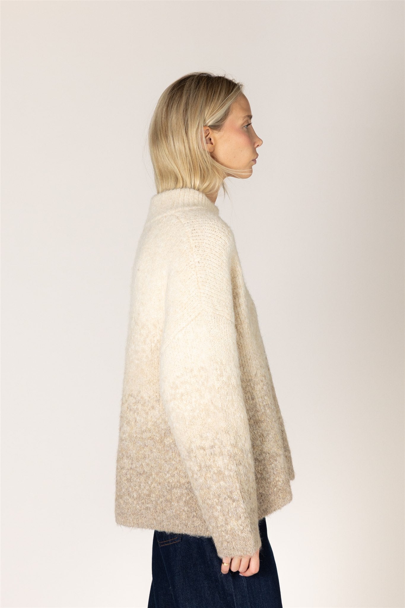 EMMA LUXE MOCK NECK SWEATER