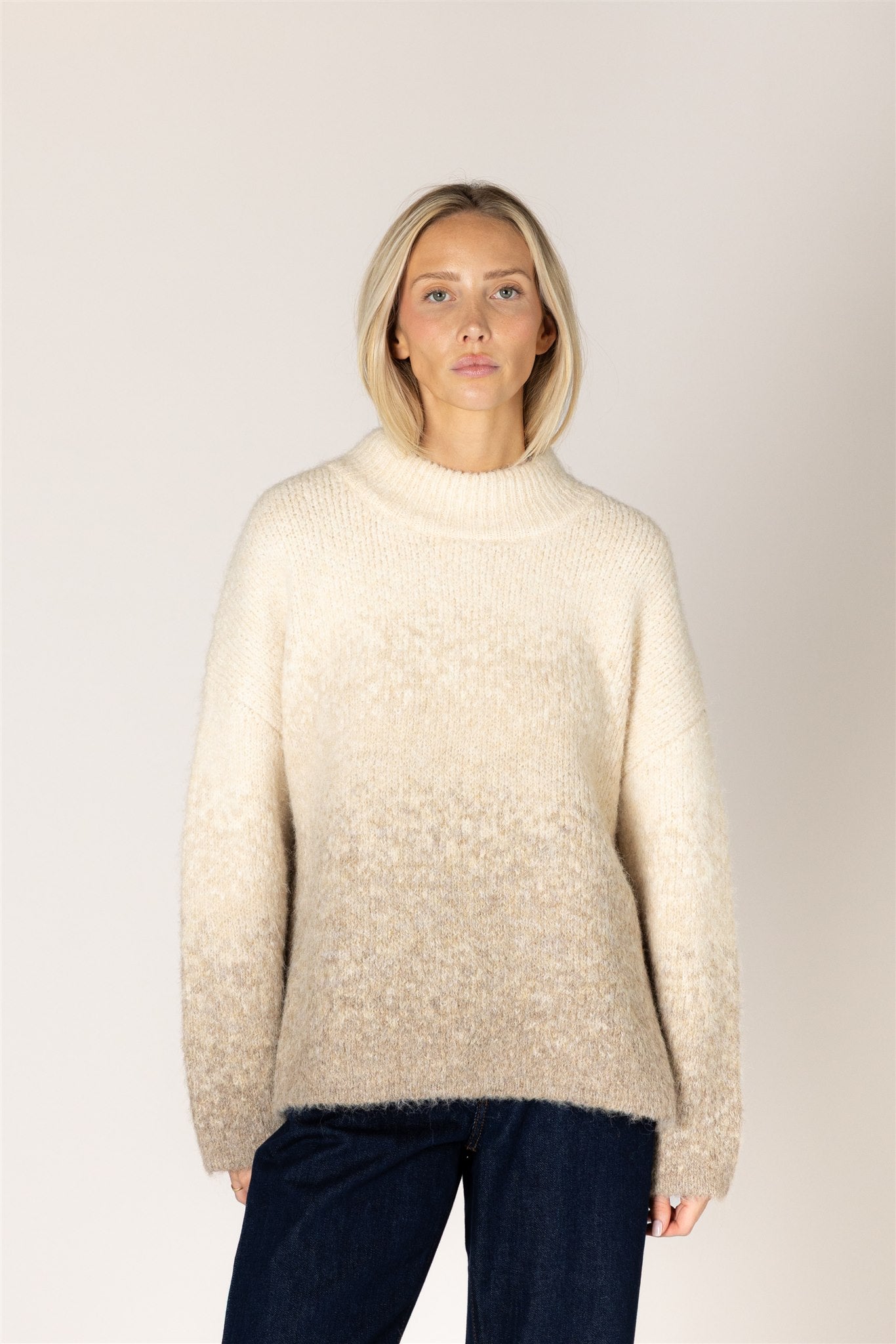 EMMA LUXE MOCK NECK SWEATER