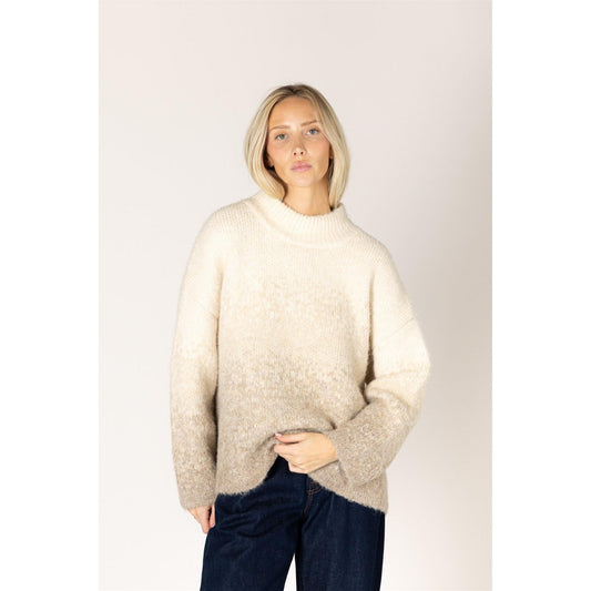 EMMA LUXE MOCK NECK SWEATER-LADIES SWEATERS & KNITS-LYLA & LUXE-JB Evans Fashions & Footwear