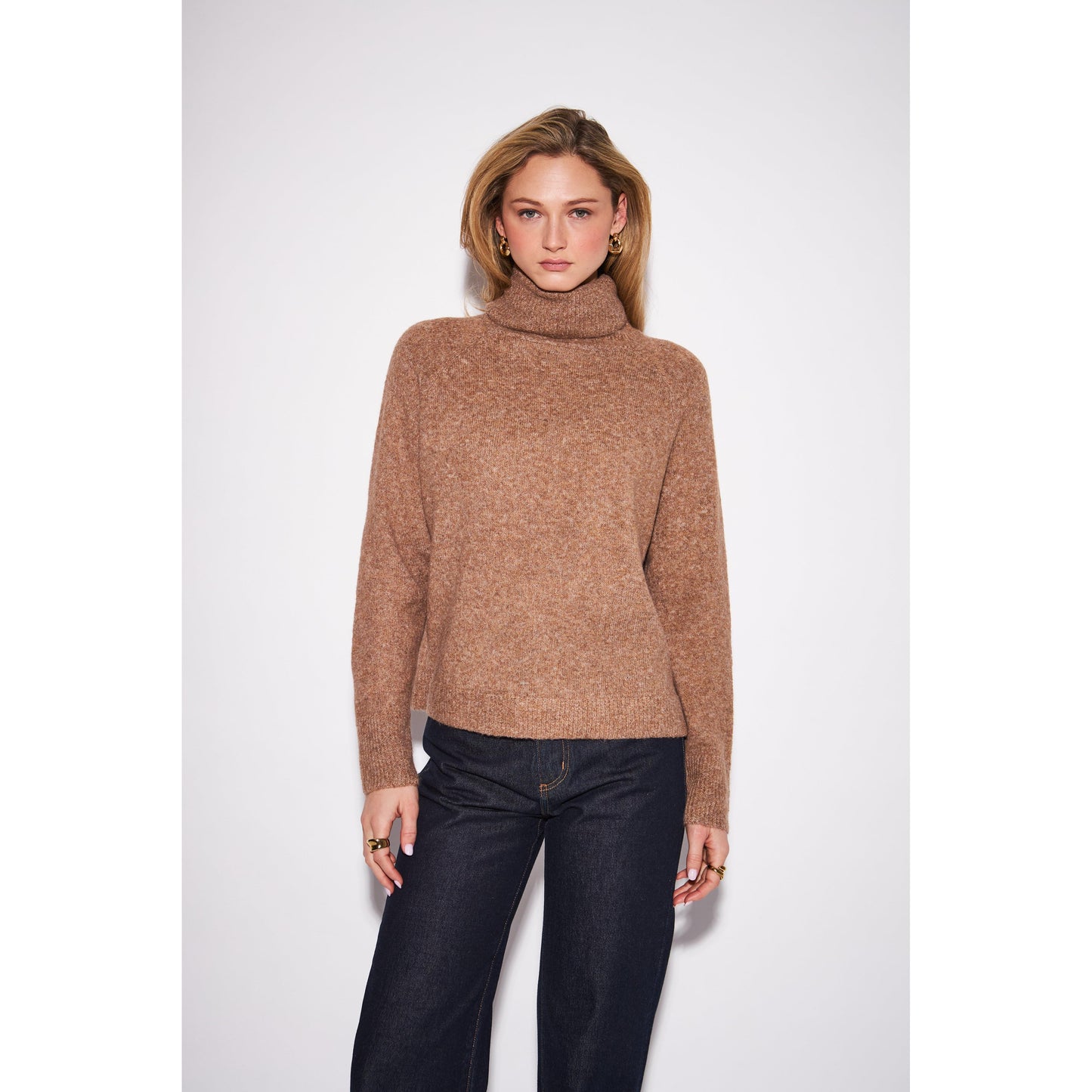 EMMETT TURTLENECK SWEATER-LADIES SWEATERS & KNITS-JOHN & JENN-JB Evans Fashions & Footwear