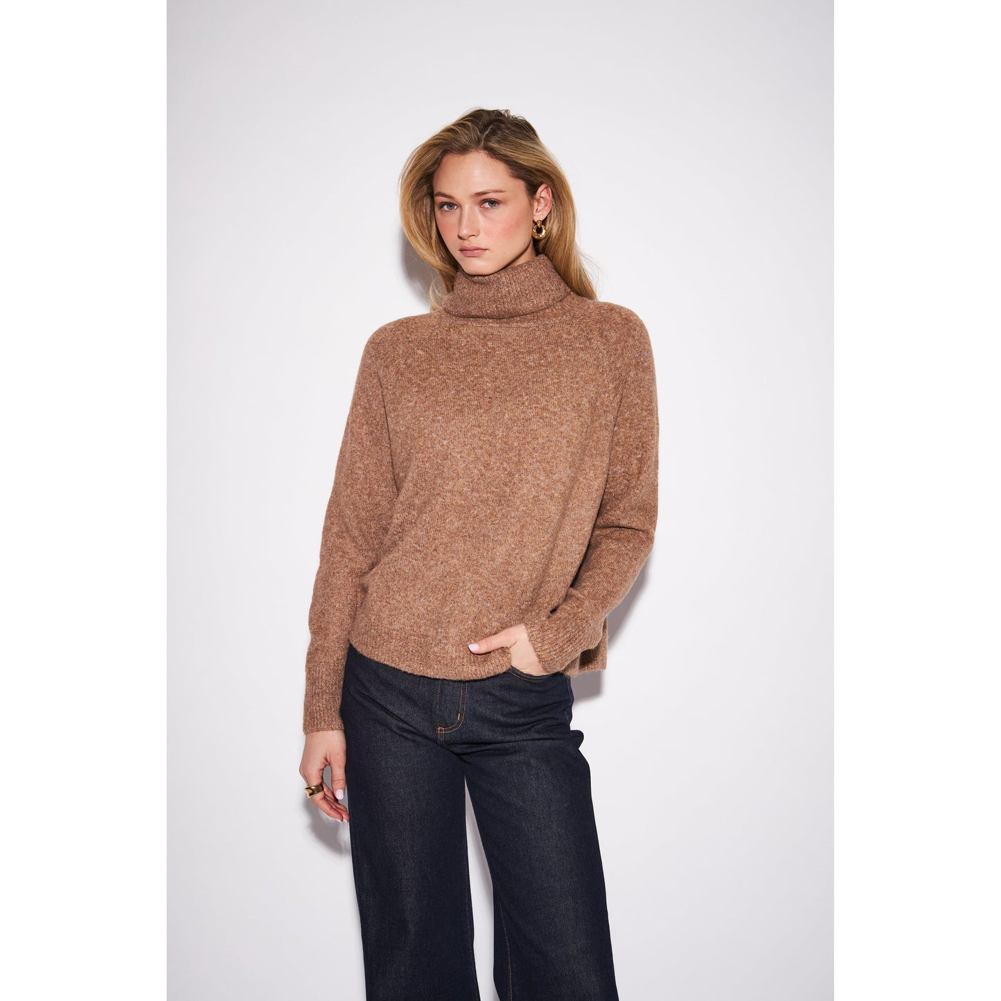 EMMETT TURTLENECK SWEATER-LADIES SWEATERS & KNITS-JOHN & JENN-JB Evans Fashions & Footwear