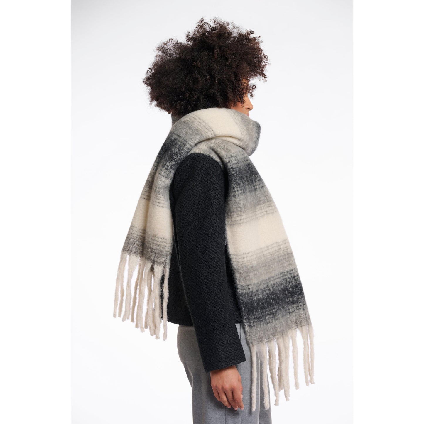 ERICA CHECKED SCARF-LADIES ACCESSORIES-RINO & PELLE-JB Evans Fashions & Footwear