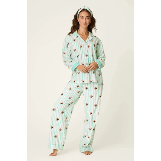ESPRESSO MARTINI HERITAGE FLANNEL PJ SET-LADIES LOUNGE & SLEEPWEAR-PJ SALVAGE-JB Evans Fashions & Footwear