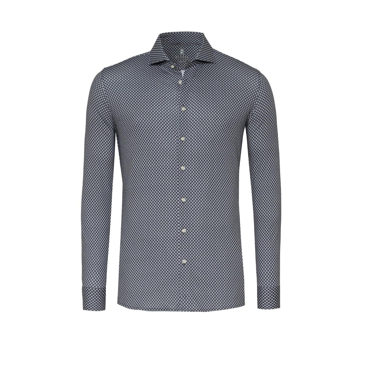 ESSENTIAL LARGE NEAT PATTERN-MENS SHIRTS-DESOTO ESSENTIALS-JB Evans Fashions & Footwear