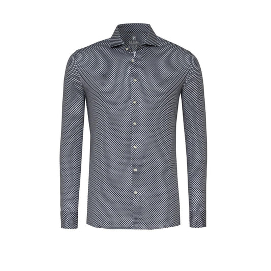 ESSENTIAL LARGE NEAT PATTERN-MENS SHIRTS-DESOTO ESSENTIALS-JB Evans Fashions & Footwear