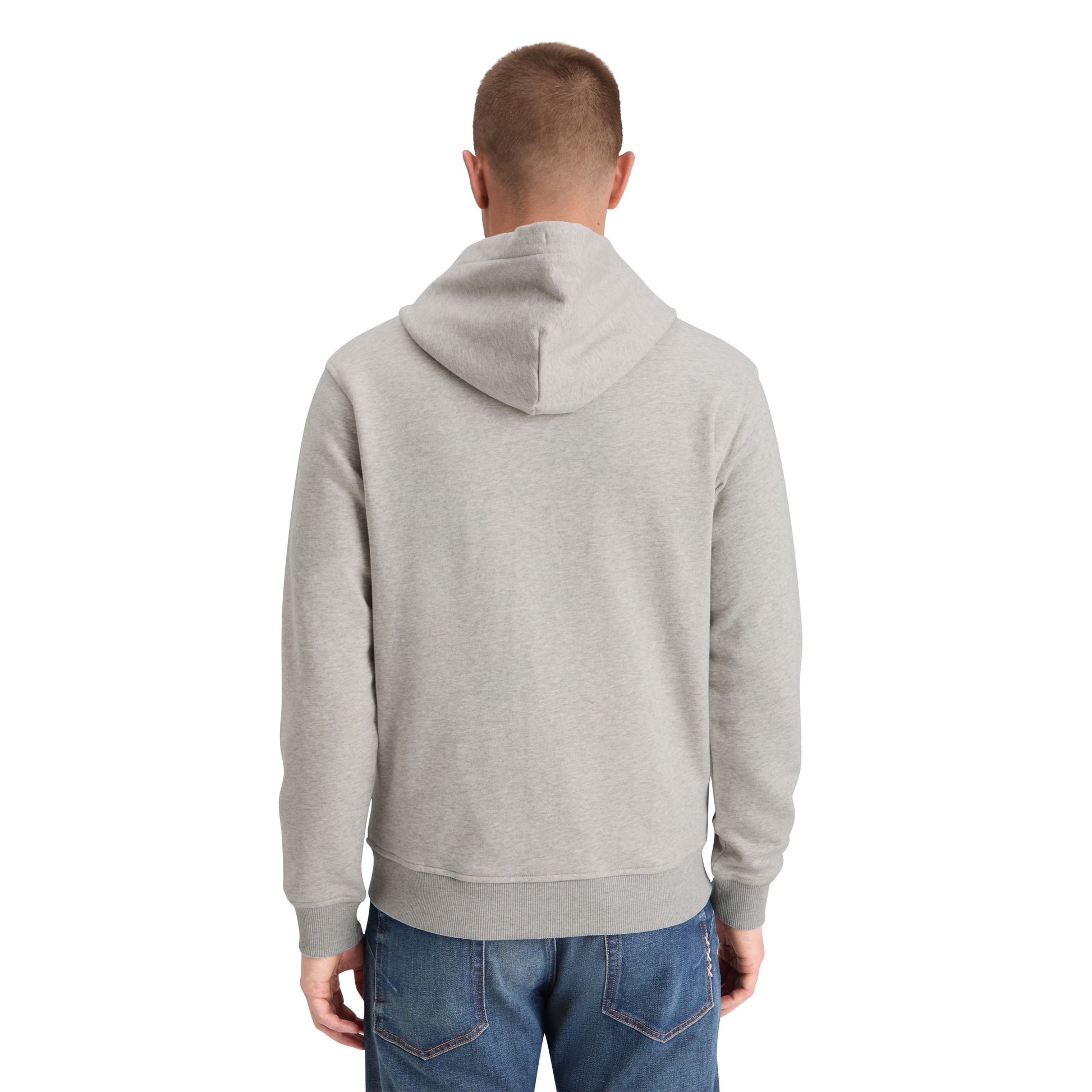 ESSENTIAL LOGO BADGE ZIP THROUGH HOODIE-MENS SWEATERS & KNITS-SCOTCH & SODA-JB Evans Fashions & Footwear