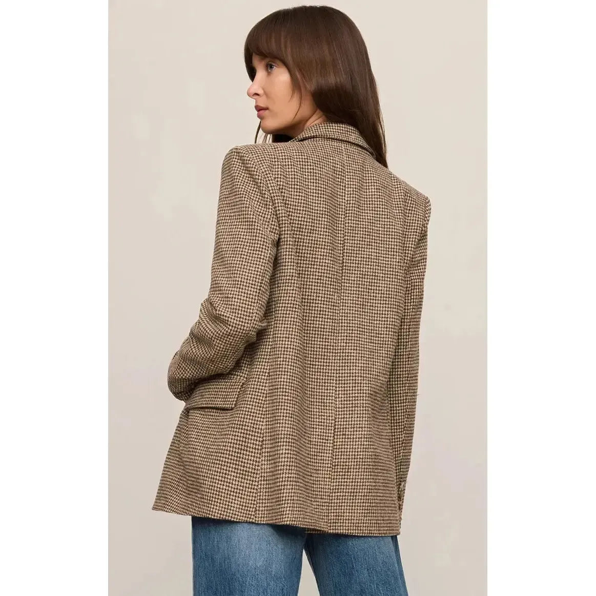 EVAN CHECK BLAZER-LADIES BLAZERS-Z SUPPLY-JB Evans Fashions & Footwear