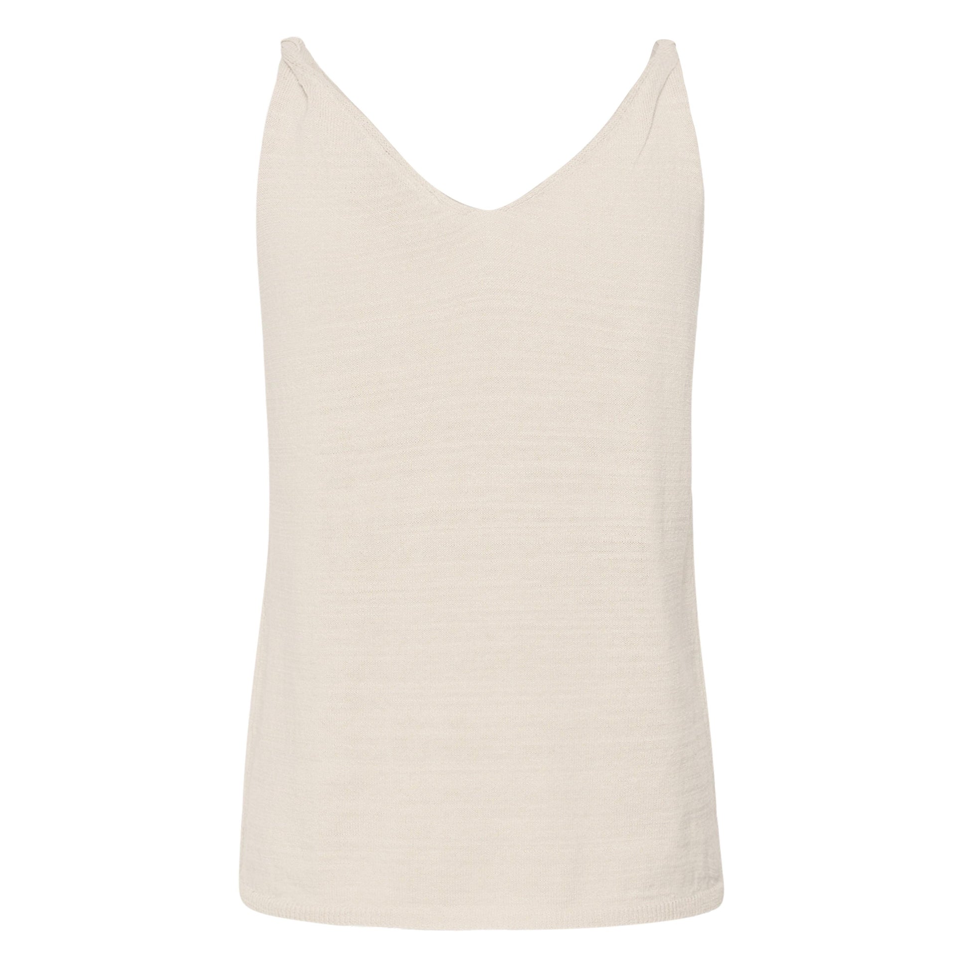 EVISA KNIT TOP-LADIES TOPS-CREAM-JB Evans Fashions & Footwear