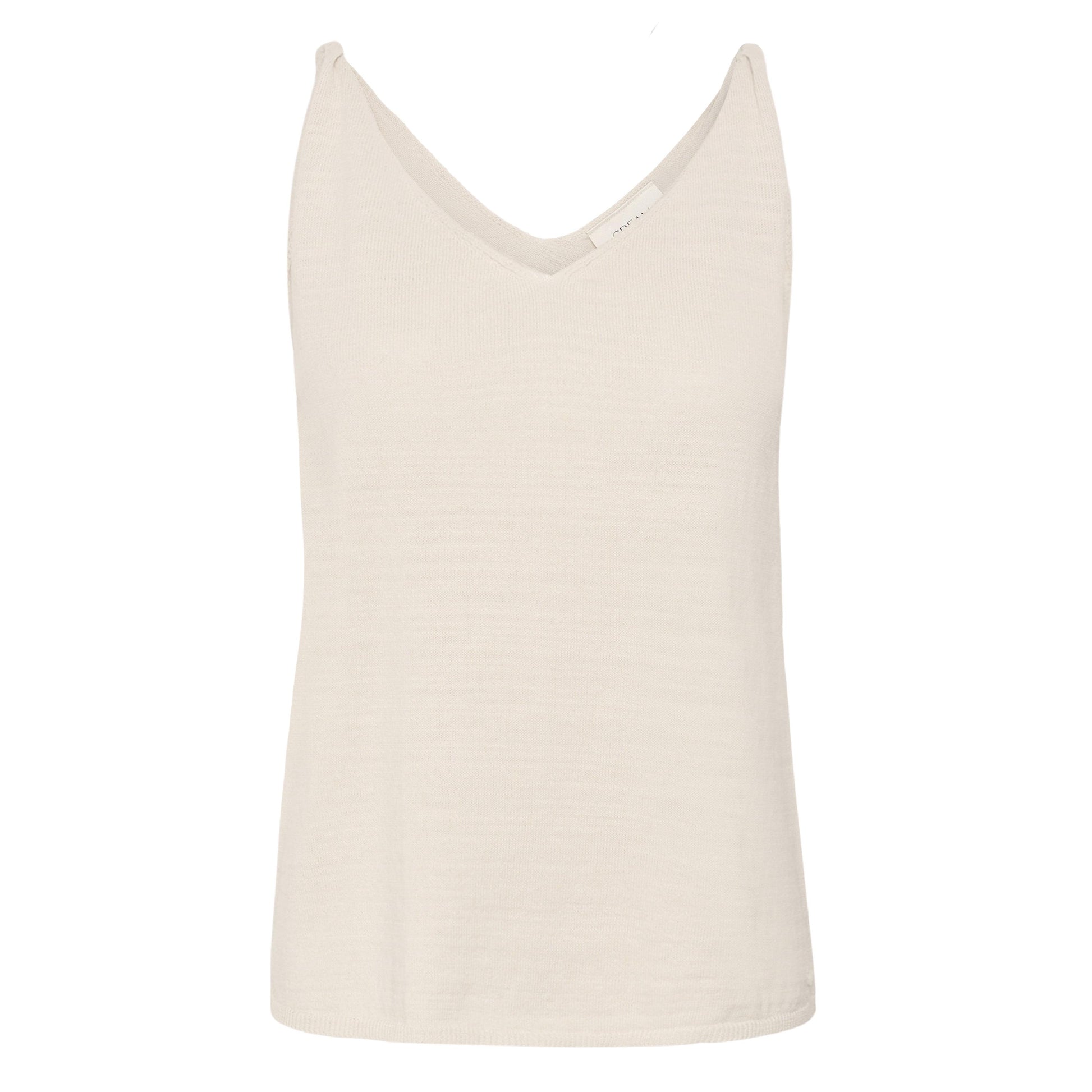 EVISA KNIT TOP-LADIES TOPS-CREAM-JB Evans Fashions & Footwear