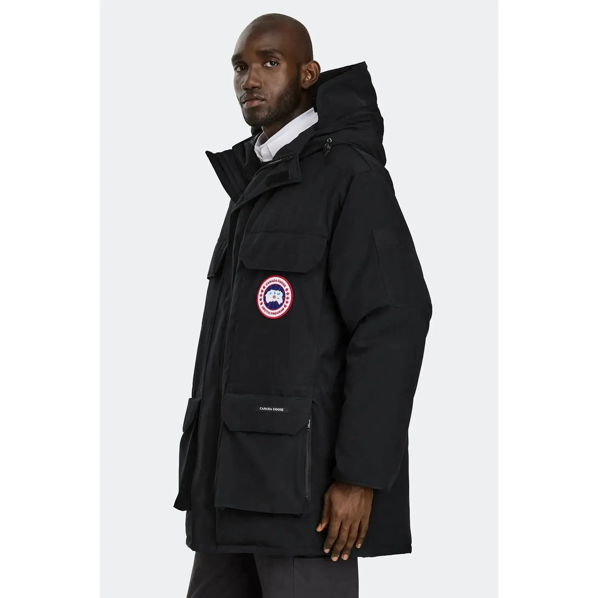 EXPEDITION PARKA - CR BLACK-MENS WINTER COATS & JACKETS-CANADA GOOSE-JB Evans Fashions & Footwear