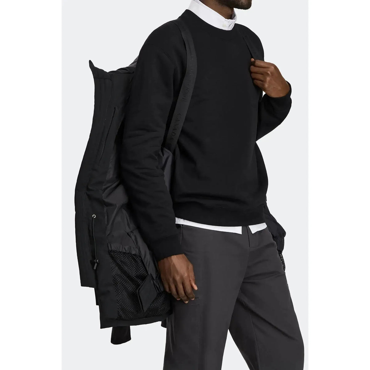 EXPEDITION PARKA - CR BLACK-MENS WINTER COATS & JACKETS-CANADA GOOSE-JB Evans Fashions & Footwear