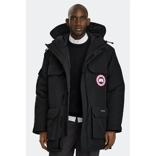 EXPEDITION PARKA - CR BLACK-MENS WINTER COATS & JACKETS-CANADA GOOSE-JB Evans Fashions & Footwear