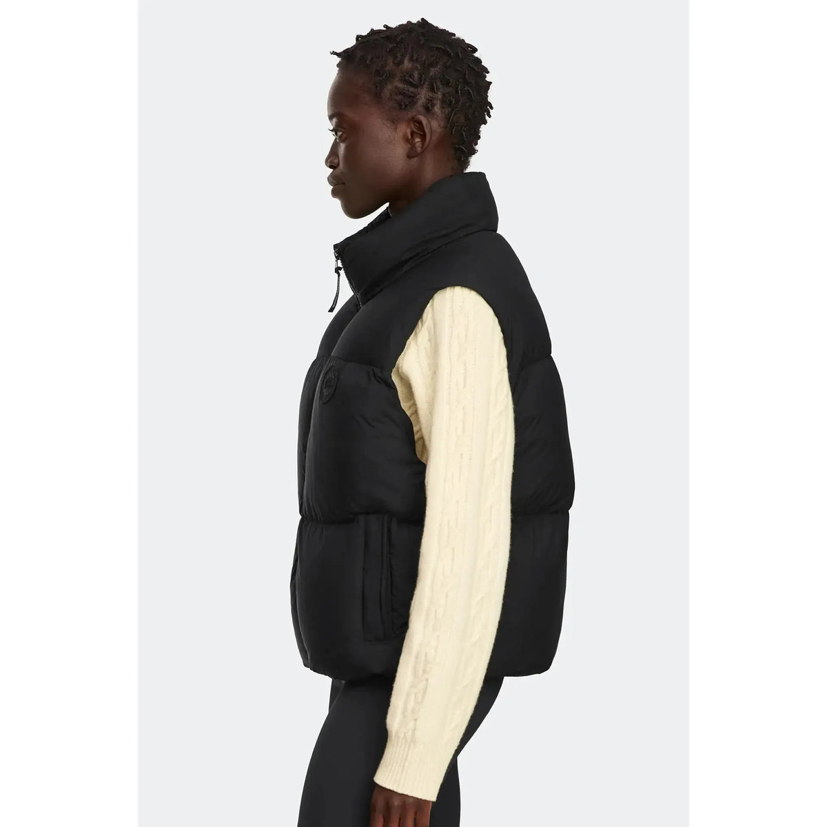 FALLON PUFFER VEST - TD BLACK-VESTS-CANADA GOOSE-JB Evans Fashions & Footwear