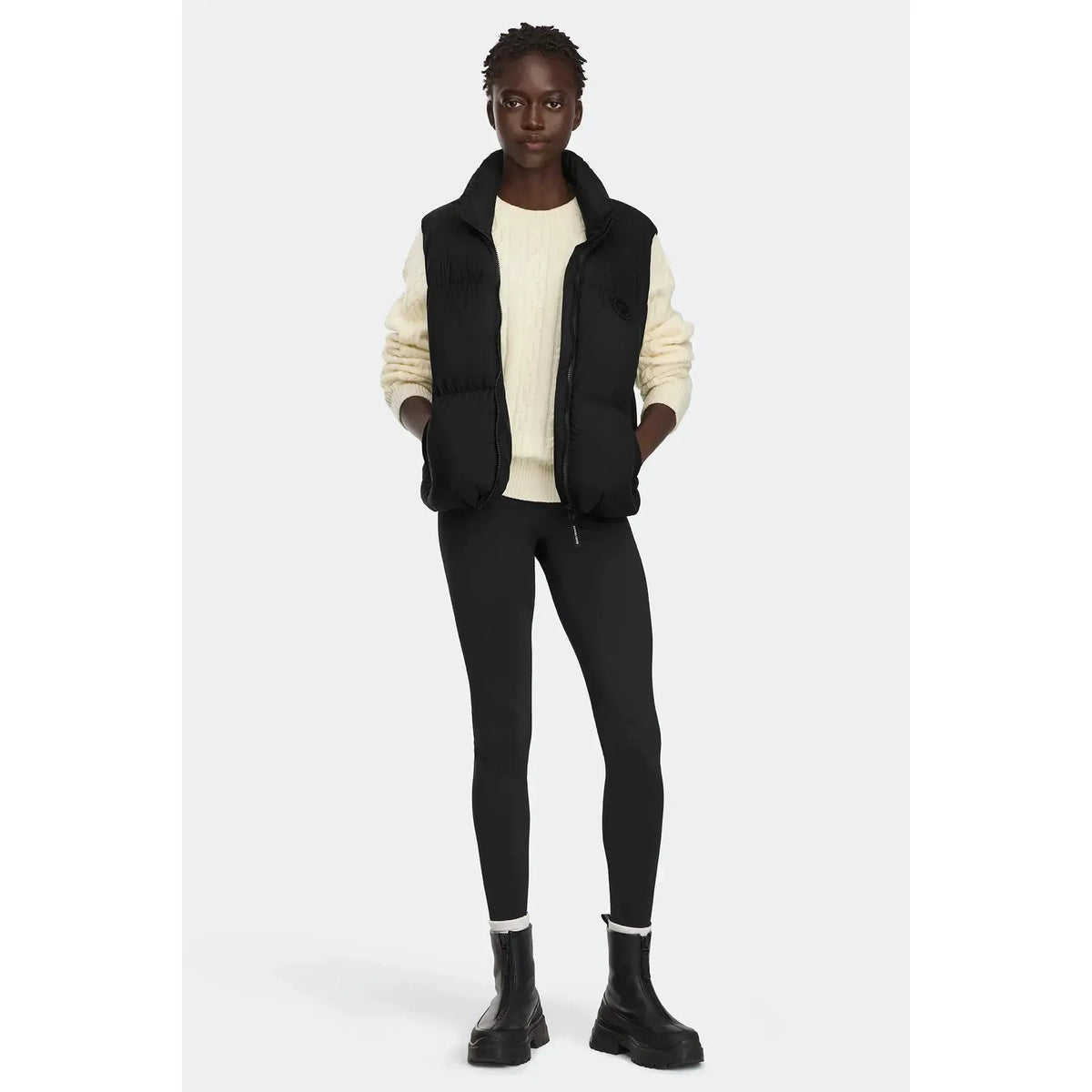 FALLON PUFFER VEST - TD BLACK-VESTS-CANADA GOOSE-JB Evans Fashions & Footwear