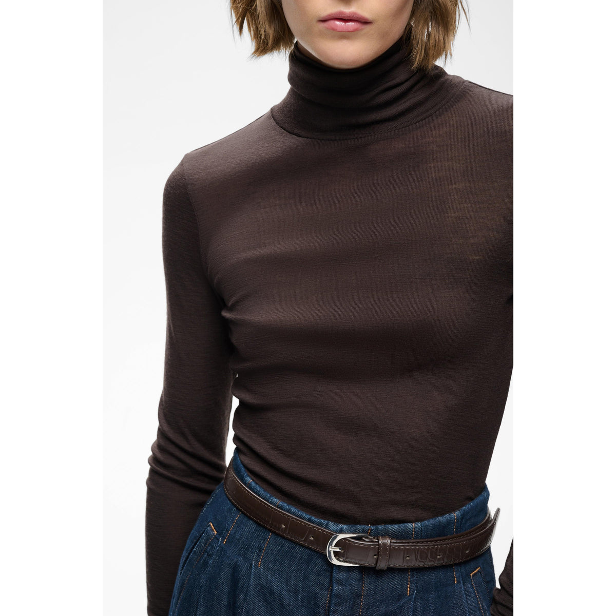 FANG ROLLNECK-LADIES SWEATERS & KNITS-INWEAR-JB Evans Fashions & Footwear