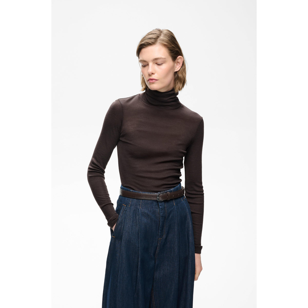 FANG ROLLNECK-LADIES SWEATERS & KNITS-INWEAR-JB Evans Fashions & Footwear