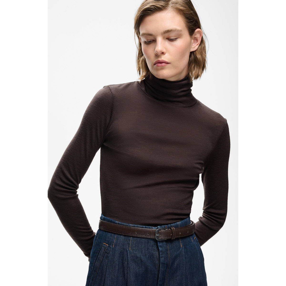 FANG ROLLNECK-LADIES SWEATERS & KNITS-INWEAR-JB Evans Fashions & Footwear