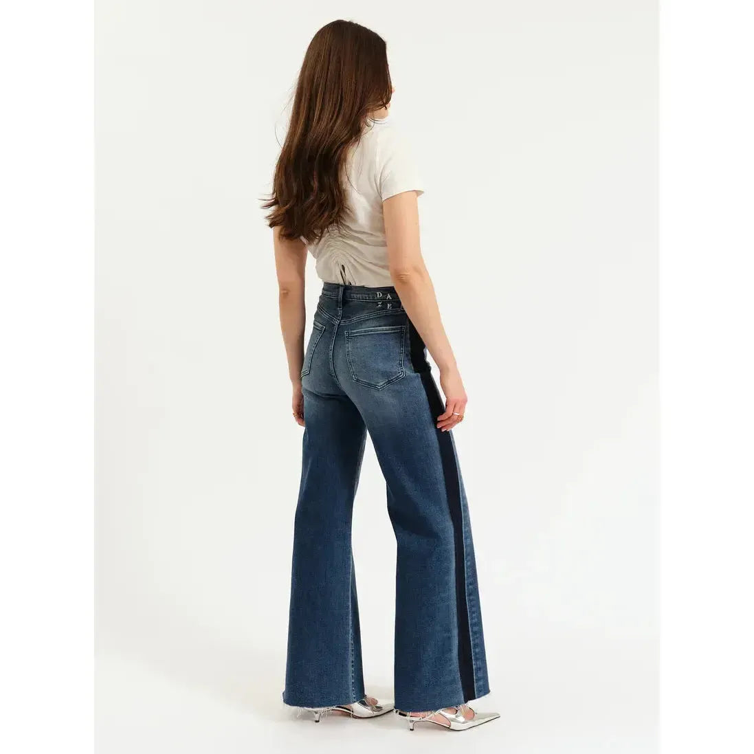 FAR OUT HIGH RISE WIDE LEG-LADIES DENIM-DAZE-JB Evans Fashions & Footwear