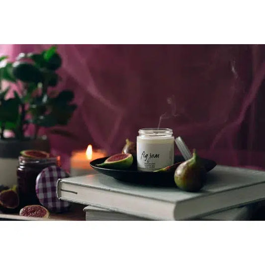 FIG JAM 8OZ CANDLE-FIG-HOME-WAXXED CANDLE CO.-JB Evans Fashions & Footwear
