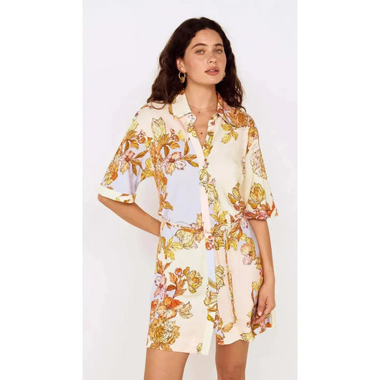 FIORE MINI DRESS-LADIES DRESSES & JUMPERS-MINK PINK-JB Evans Fashions & Footwear