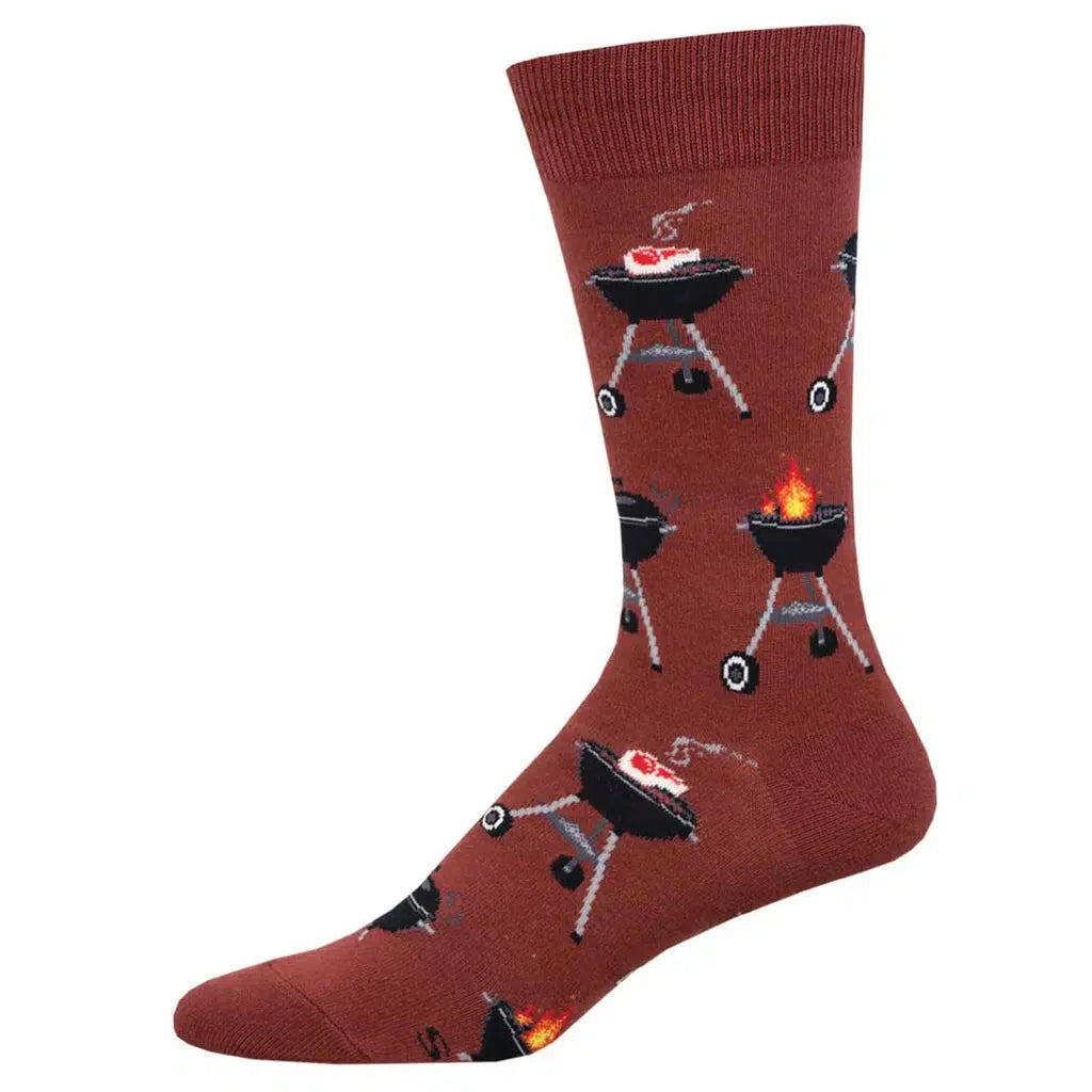 FIRED UP-MNC2927-RED-REGRED-MENS SOCKS-SOCK SMITH-JB Evans Fashions & Footwear