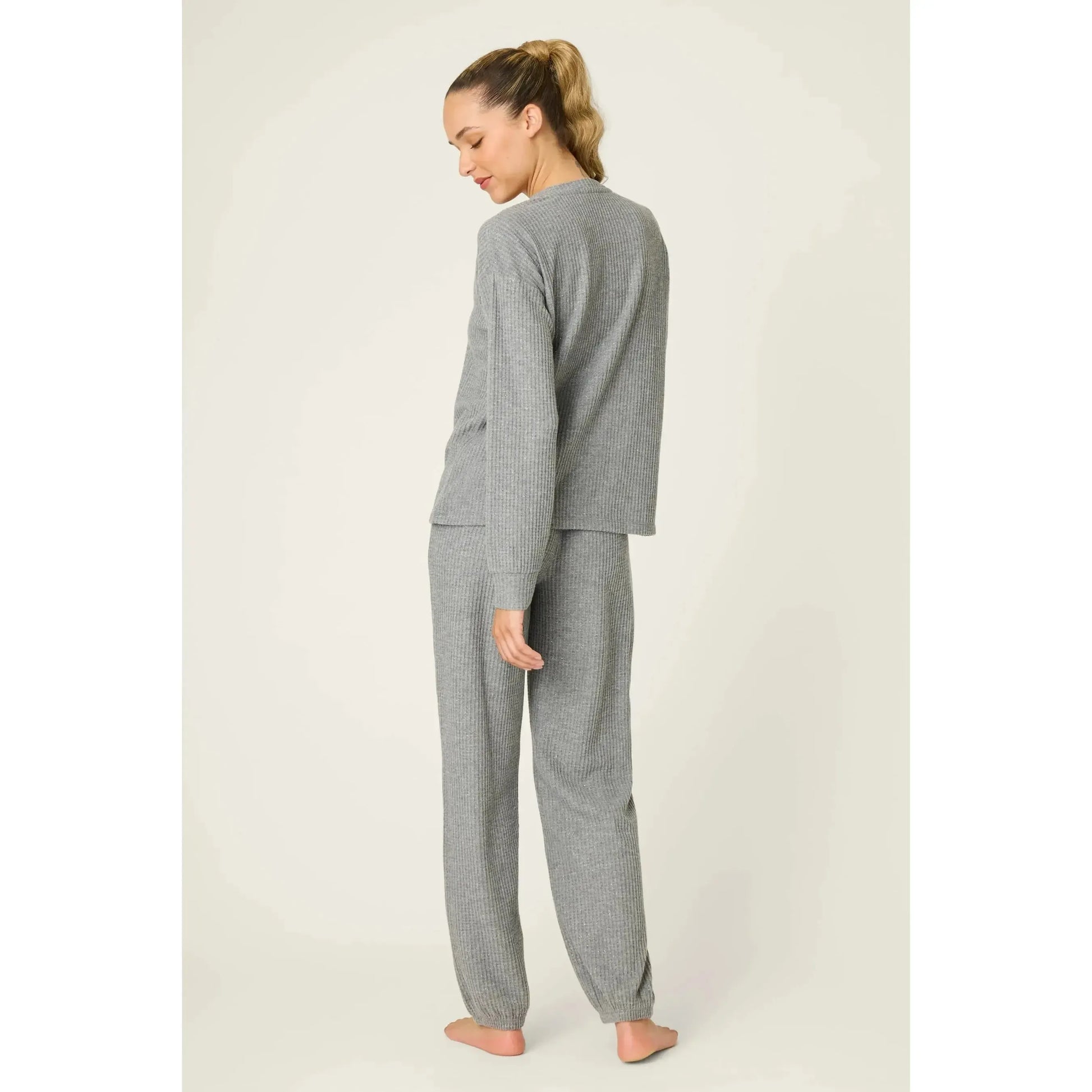 FIRESIDE SPARKLE SETS PJ SET-LADIES LOUNGE & SLEEPWEAR-PJ SALVAGE-JB Evans Fashions & Footwear