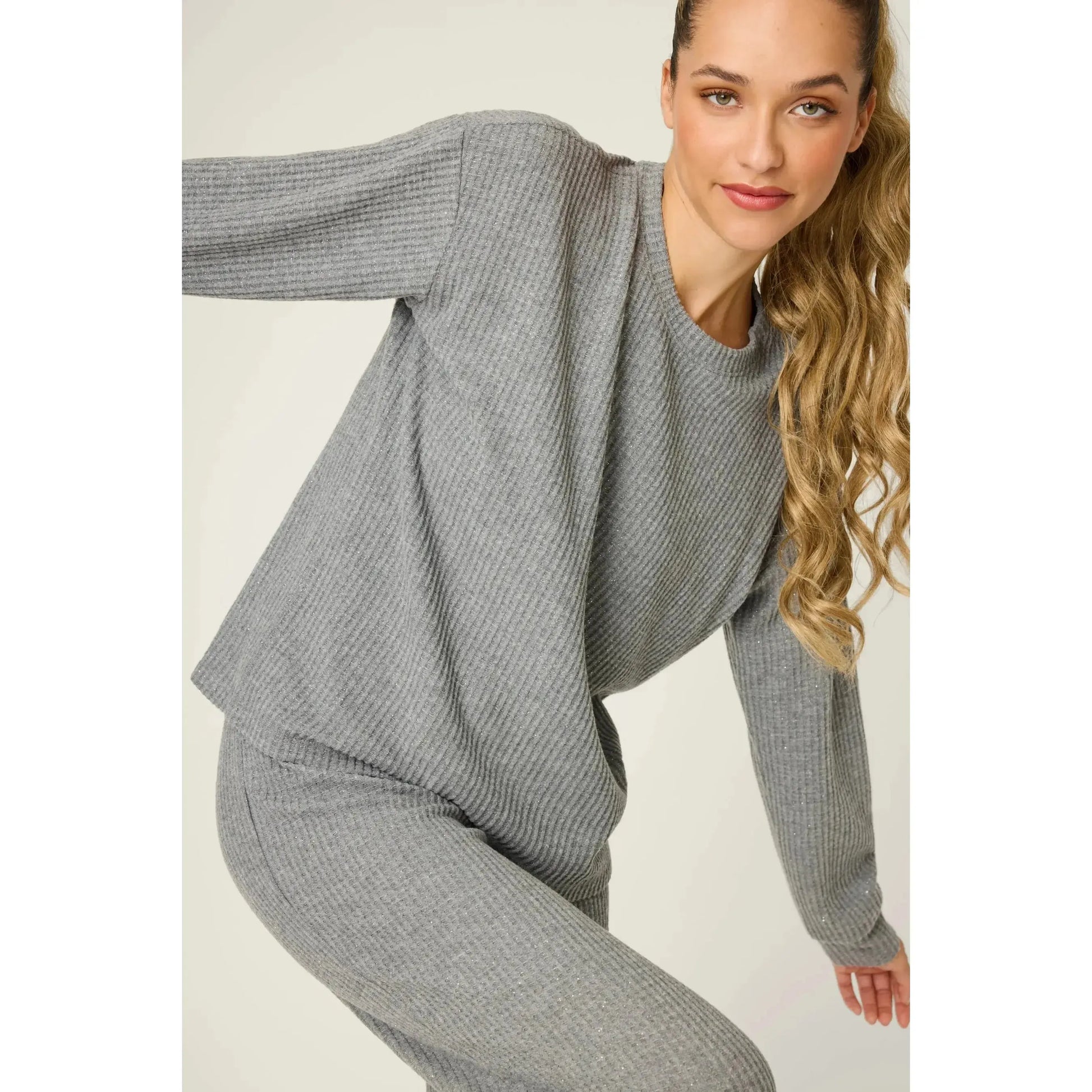 FIRESIDE SPARKLE SETS PJ SET-LADIES LOUNGE & SLEEPWEAR-PJ SALVAGE-JB Evans Fashions & Footwear