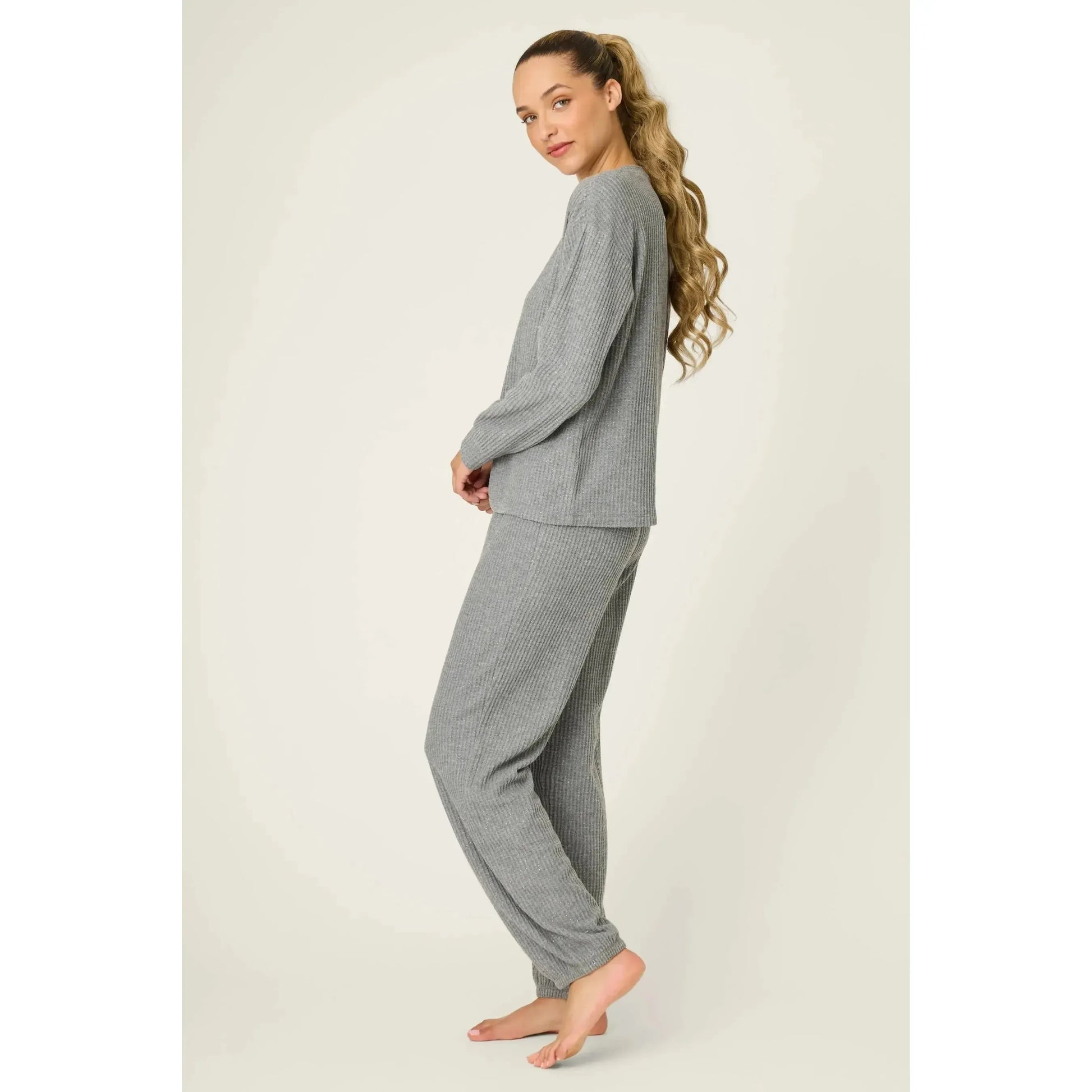 FIRESIDE SPARKLE SETS PJ SET-LADIES LOUNGE & SLEEPWEAR-PJ SALVAGE-JB Evans Fashions & Footwear