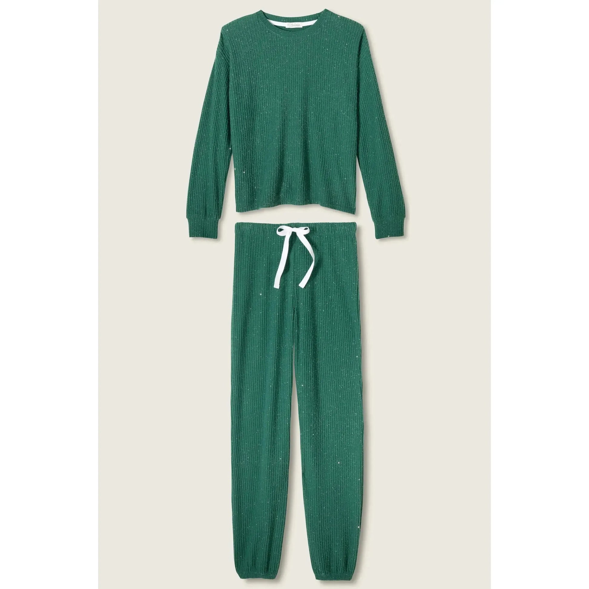 FIRESIDE SPARKLE SETS PJ SET-LADIES LOUNGE & SLEEPWEAR-PJ SALVAGE-JB Evans Fashions & Footwear
