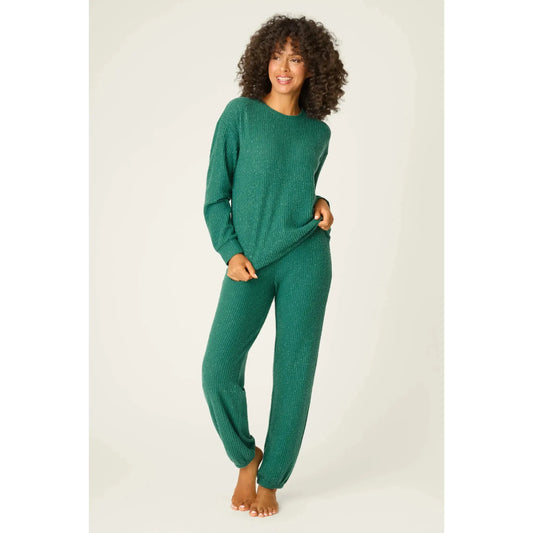 FIRESIDE SPARKLE SETS PJ SET-LADIES LOUNGE & SLEEPWEAR-PJ SALVAGE-JB Evans Fashions & Footwear