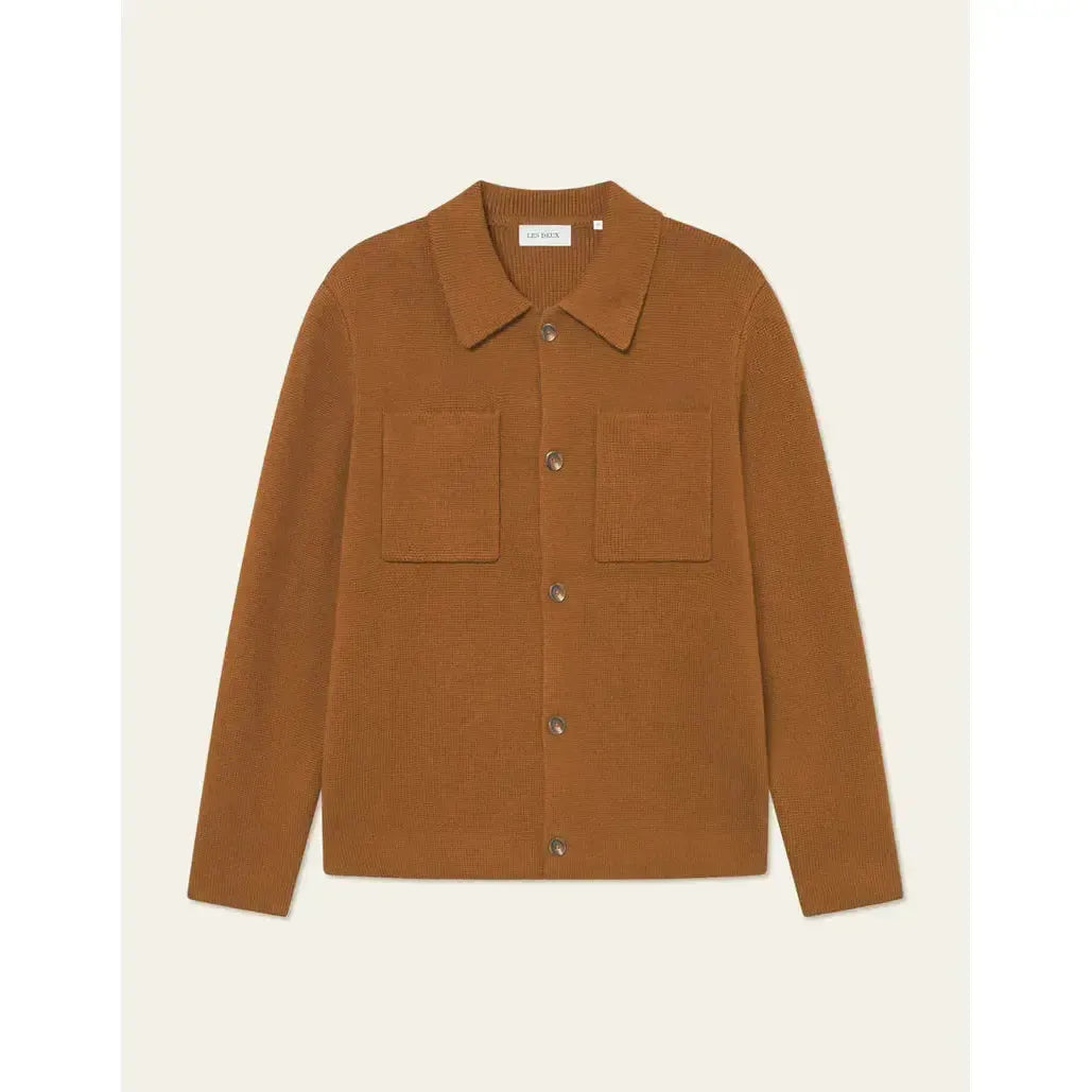 FISCHER COTTON MILANO OVERSHIRT-MENS SHIRTS-LES DEUX-JB Evans Fashions & Footwear