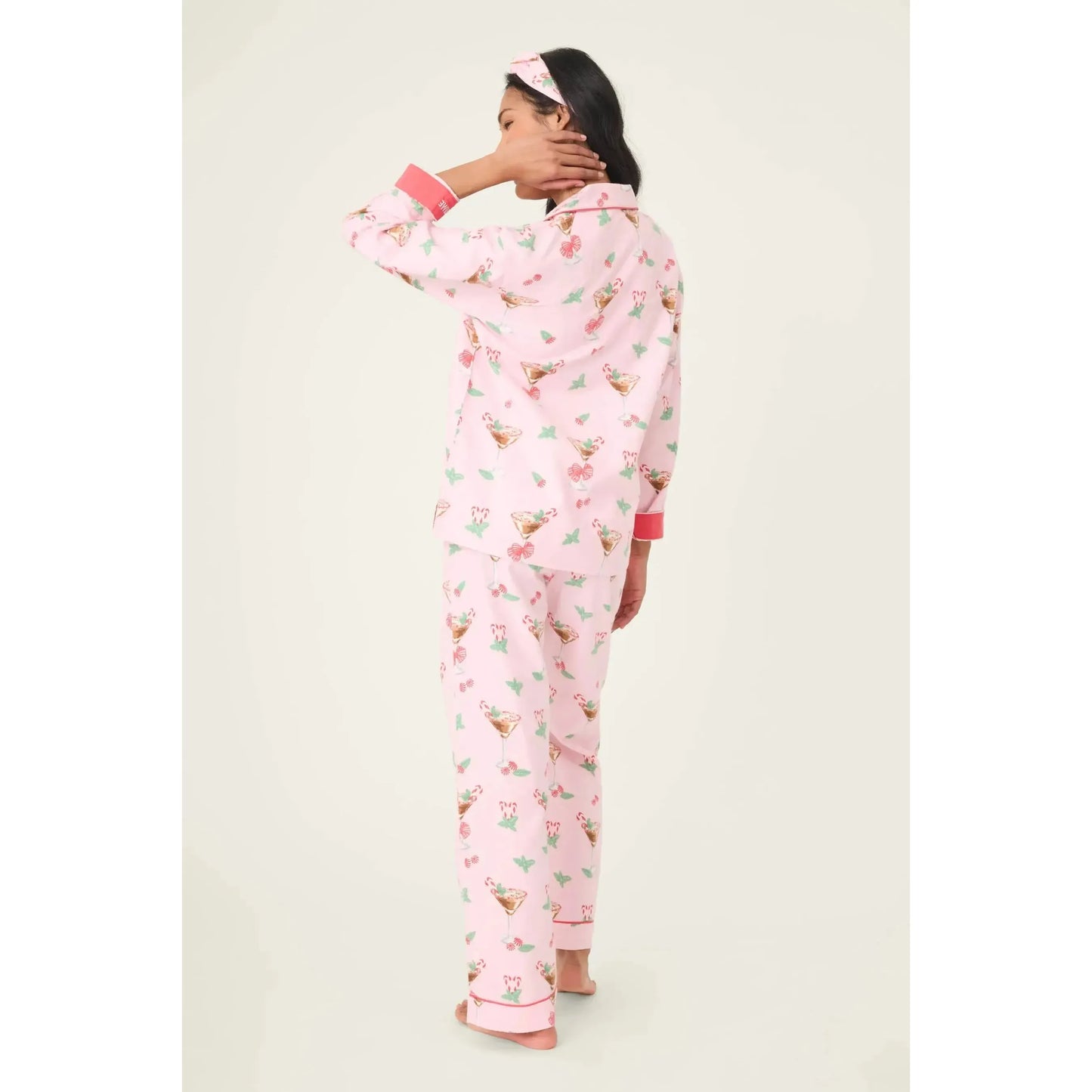 FLANNEL PJ SET "TINI TIME"-LADIES LOUNGE & SLEEPWEAR-PJ SALVAGE-JB Evans Fashions & Footwear