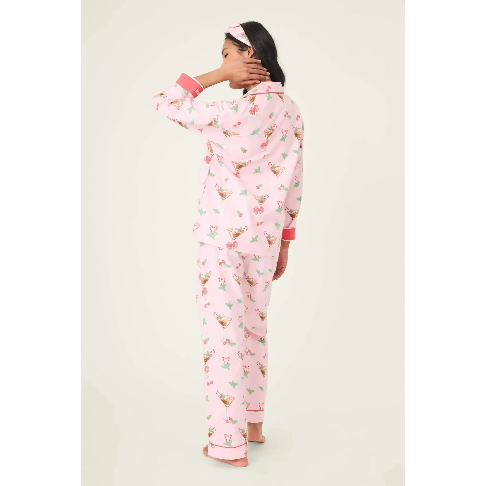 FLANNEL PJ SET "TINI TIME"-LADIES LOUNGE & SLEEPWEAR-PJ SALVAGE-JB Evans Fashions & Footwear