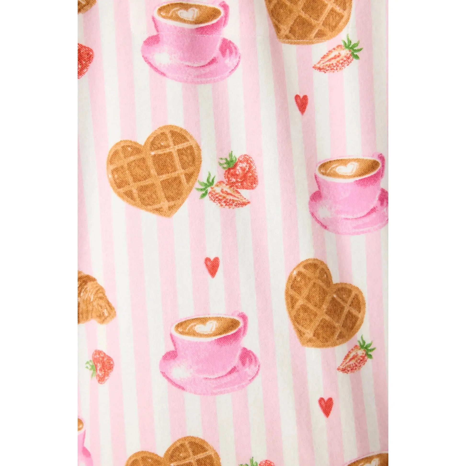 FLANNELS NIGHT SHIRT-LADIES LOUNGE & SLEEPWEAR-PJ SALVAGE-JB Evans Fashions & Footwear