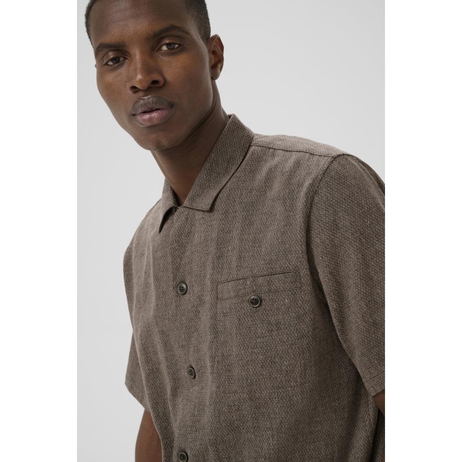 FLINT HERITAGE CAMP COLLAR-MENS SHIRTS-MATINIQUE-JB Evans Fashions & Footwear