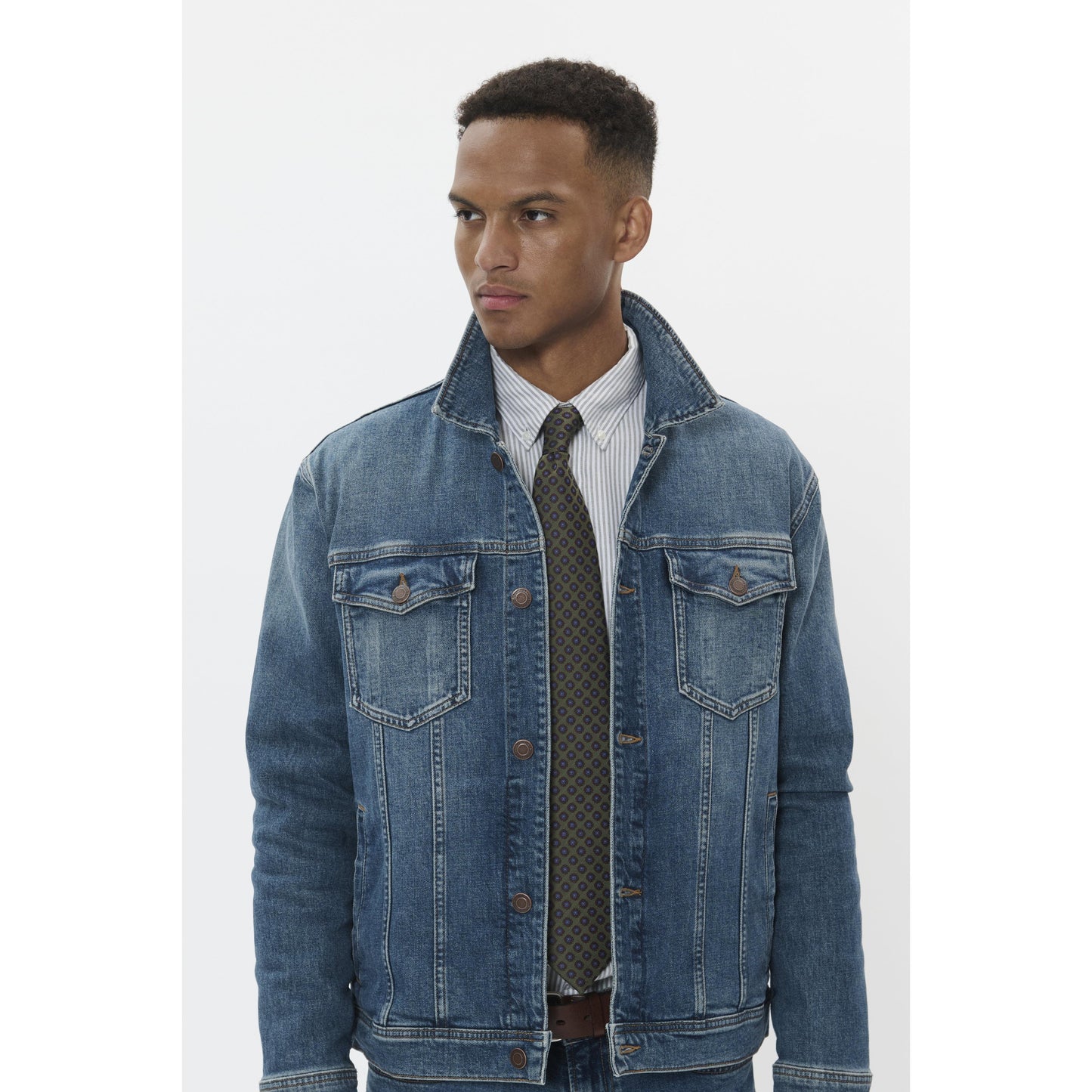 FLORAL PATTERN TIE-MENS TIES-MATINIQUE-JB Evans Fashions & Footwear