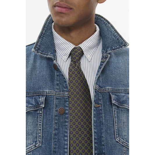 FLORAL PATTERN TIE-MENS TIES-MATINIQUE-JB Evans Fashions & Footwear