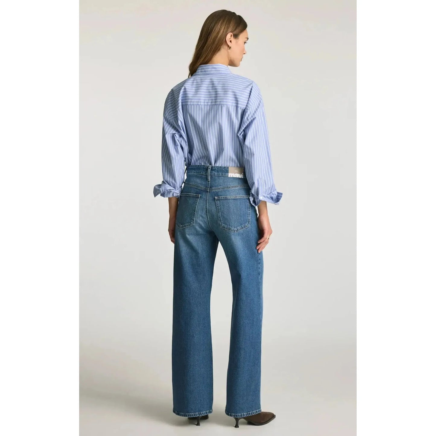 FLORIDA MID BRUSHED CLASSIC BLUE-LADIES DENIM-MAVI-JB Evans Fashions & Footwear
