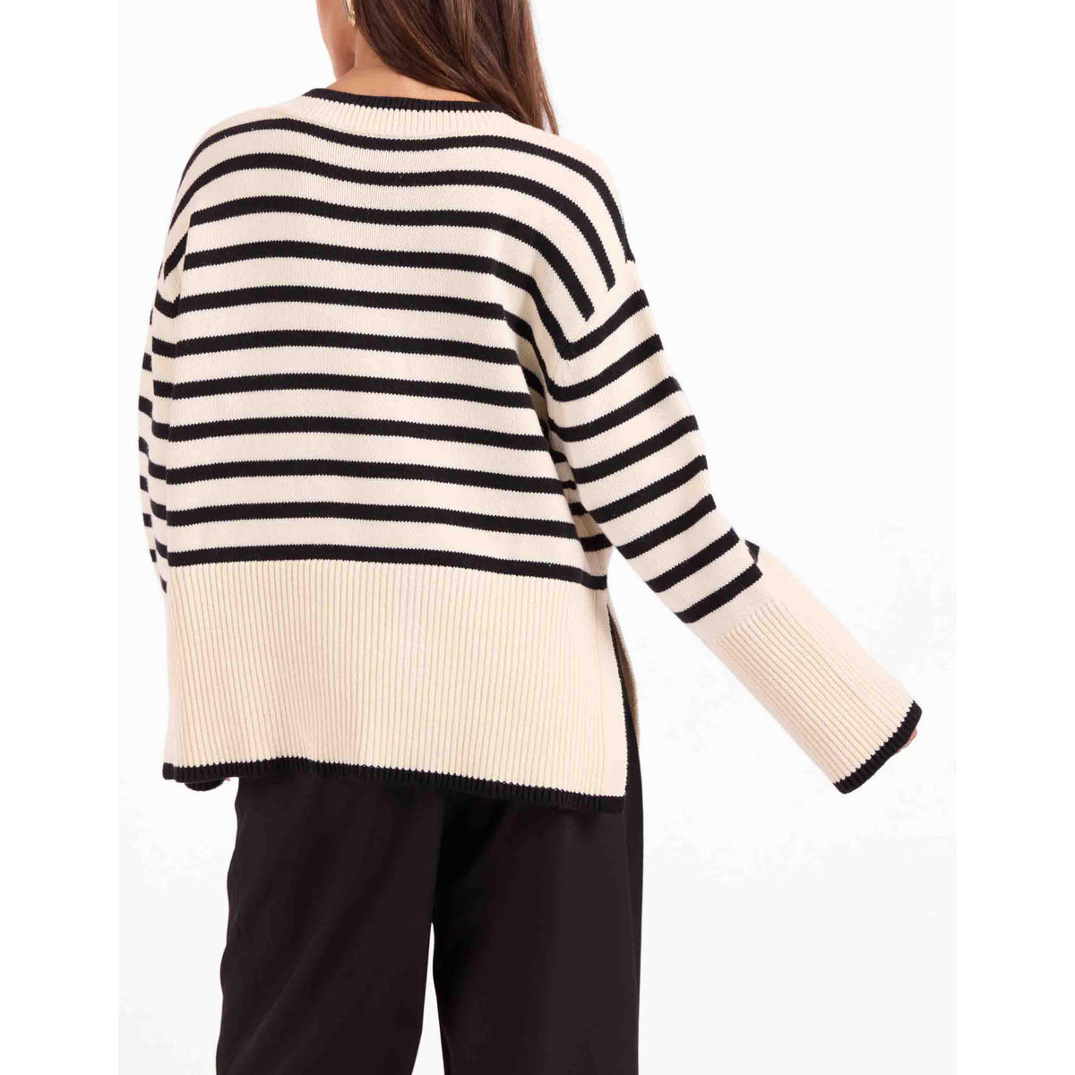 FLYNN CREWNECK SWEATER-LADIES SWEATERS & KNITS-SAGE THE LABEL-JB Evans Fashions & Footwear